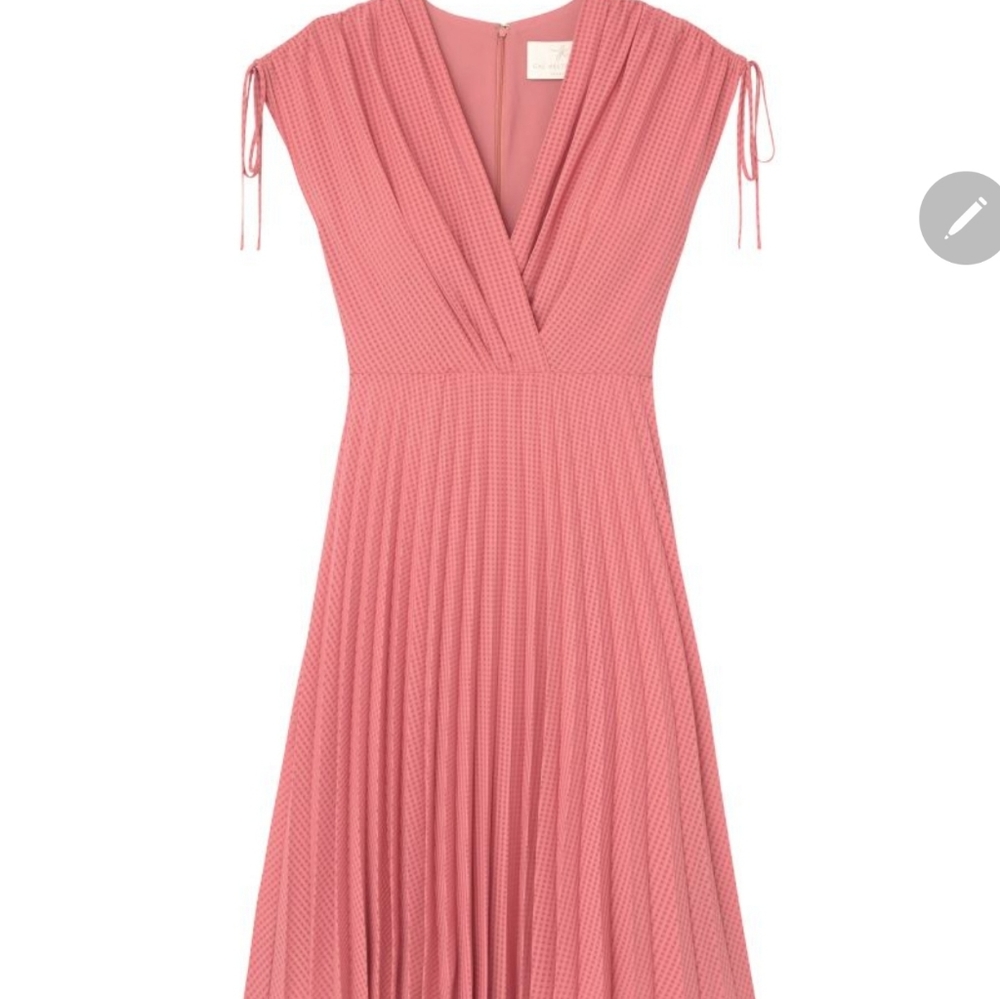 Gal meets Glam Angelica Pleated dress